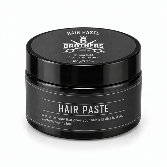 Strong Hold Hair Paste – 6 Brothers Hair Styling Cream for All Hair Types